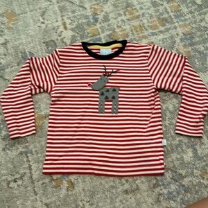 EUC long sleeve Bella bliss appliqué shirt